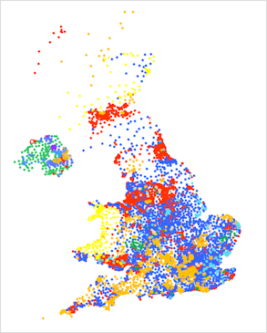 GE 2024 winner by ward